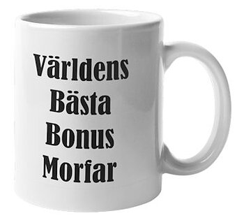 Mugg - Världens bästa bonusmorfar