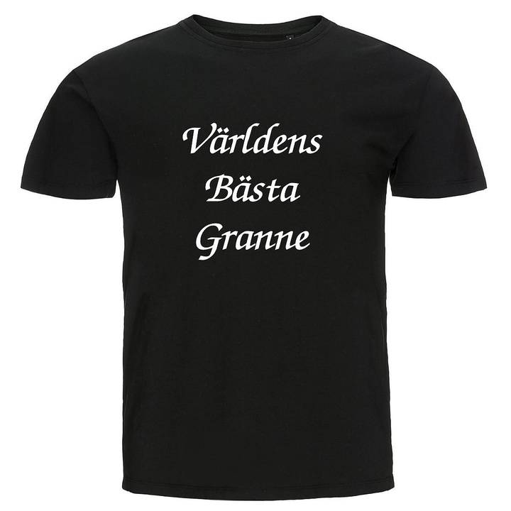 T-shirt - Världens bästa granne