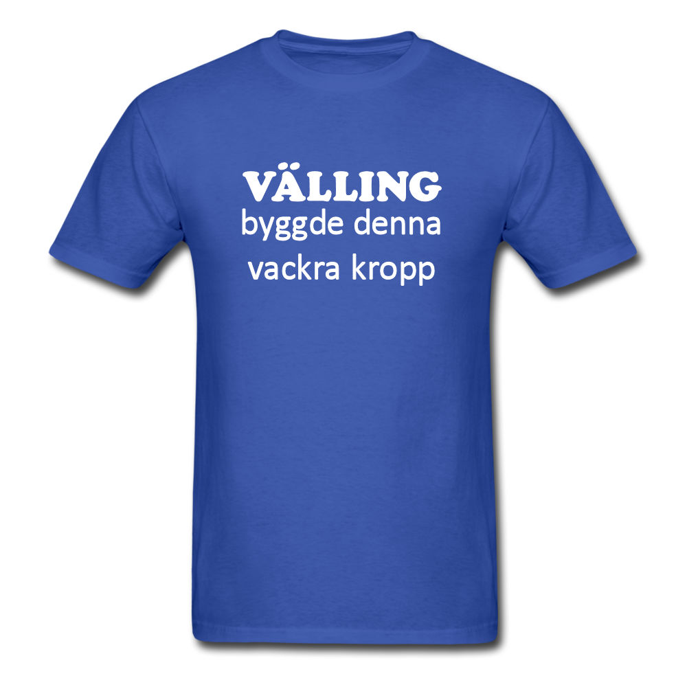 Barn T-shirt - Välling byggde denna vackra kropp