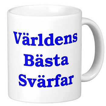 Mugg - Världens bästa svärfar