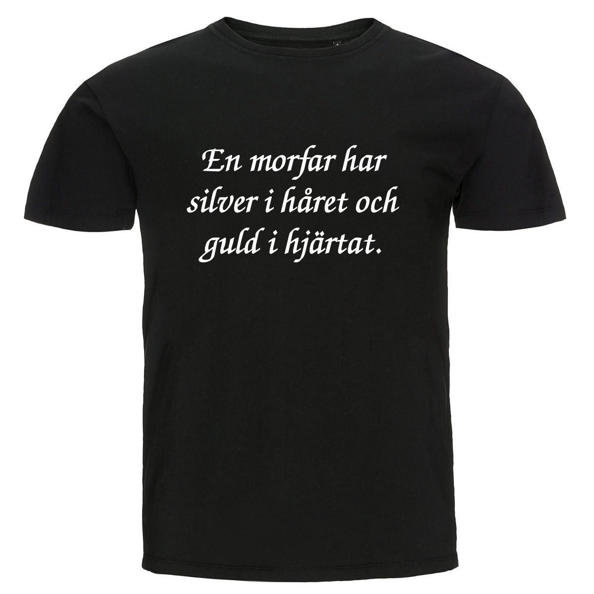 T-shirt -  En morfar har silver i håret