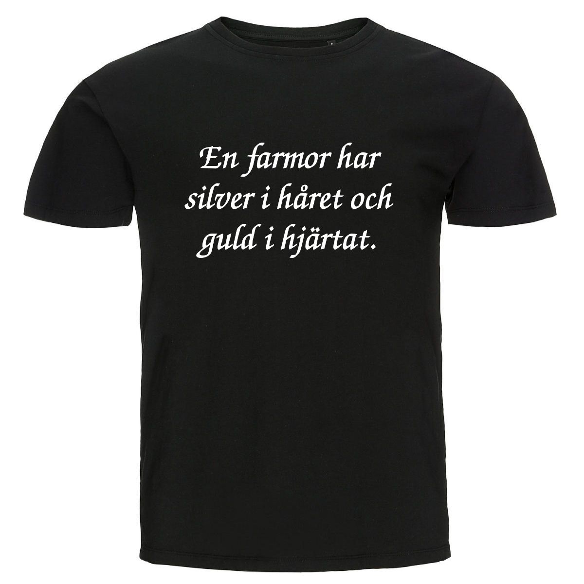 T-shirt -  En farmor har silver i håret