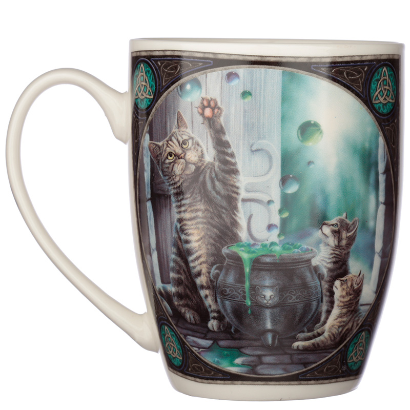 Mugg - Katt och kattungar, Hubble bubble - 3