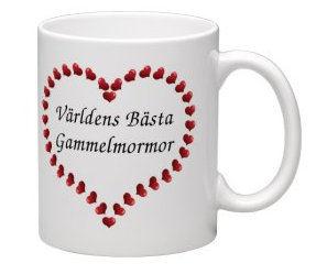 Mugg - Världens bästa gammelmormor