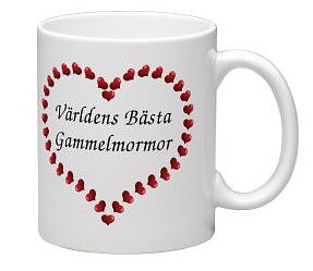Mugg - Världens bästa gammelmormor