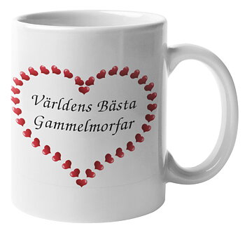 Mugg - Världens bästa gammelmorfar
