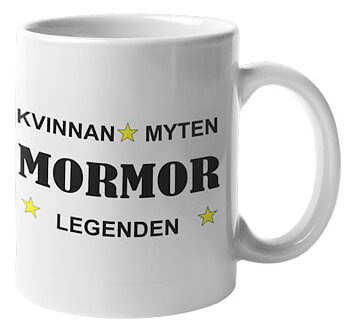 Mugg - Mormor - Kvinnan, myten, legenden