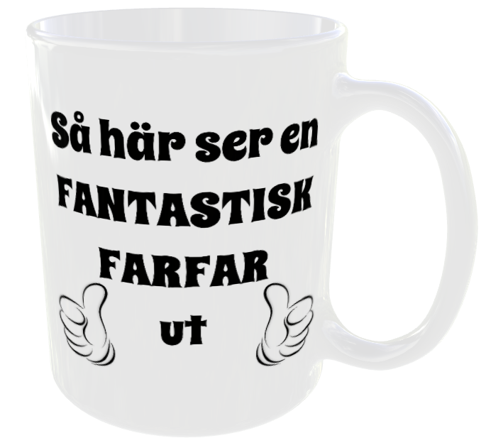 Mugg - Så här ser en fantastisk farfar ut