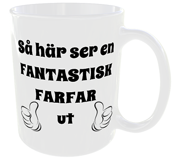 Mugg - Så här ser en fantastisk farfar ut