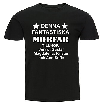 T-shirt - Denna fantastiska morfar tillhör