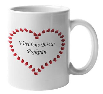 Mugg - Världens bästa pojkvän