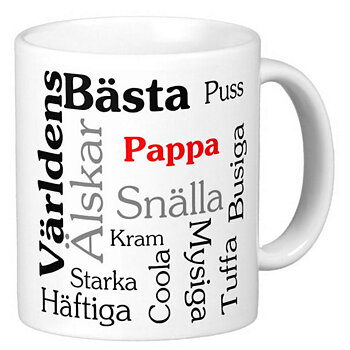 Mugg - Världens bästa pappa