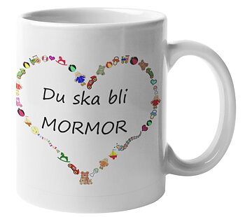 Mugg - Du ska bli mormor