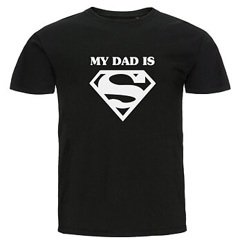 Barn T-shirt - My dad is superhero