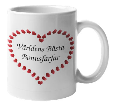 Mugg - Världens bästa bonusfarfar