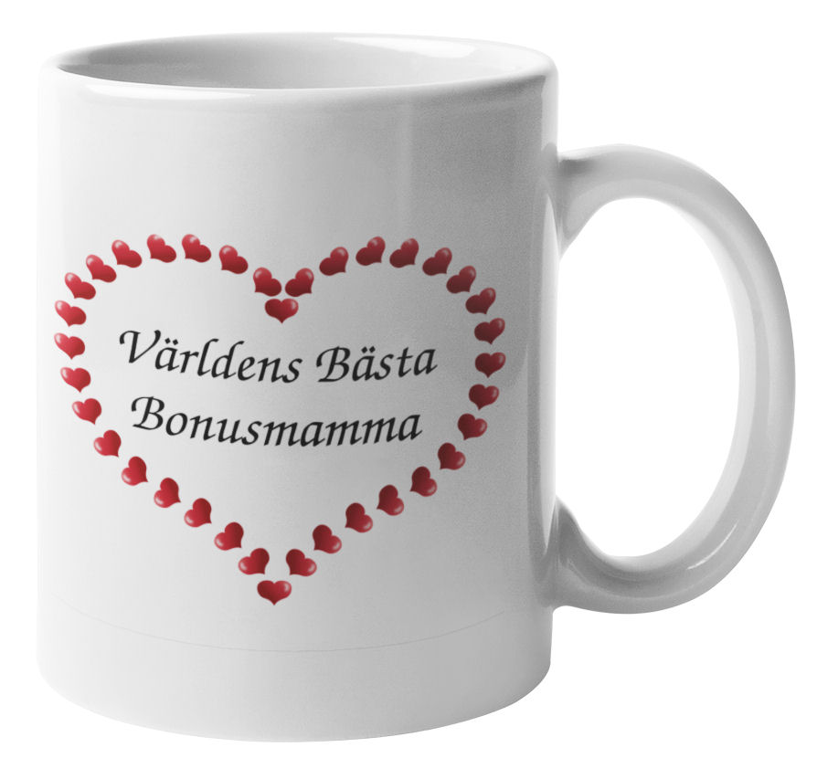 Mugg - Världens bästa bonusmamma