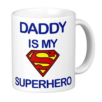 Mugg - Daddy is my superhero