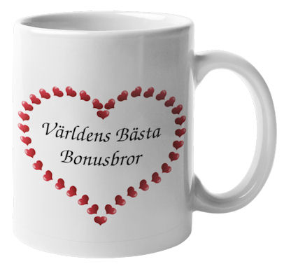 Mugg - Världens bästa bonusbror