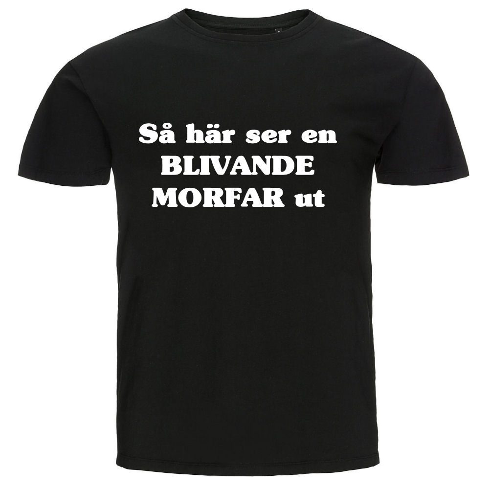 T-shirt - Så här ser en blivande morfar ut