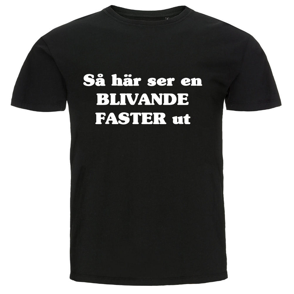 T-shirt - Så här ser en blivande faster ut