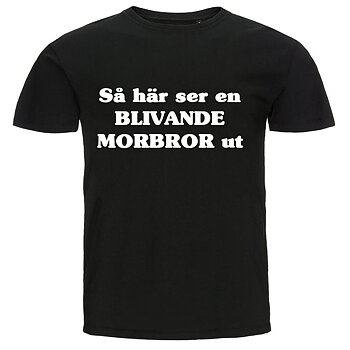 T-shirt - Så här ser en blivande morbror ut