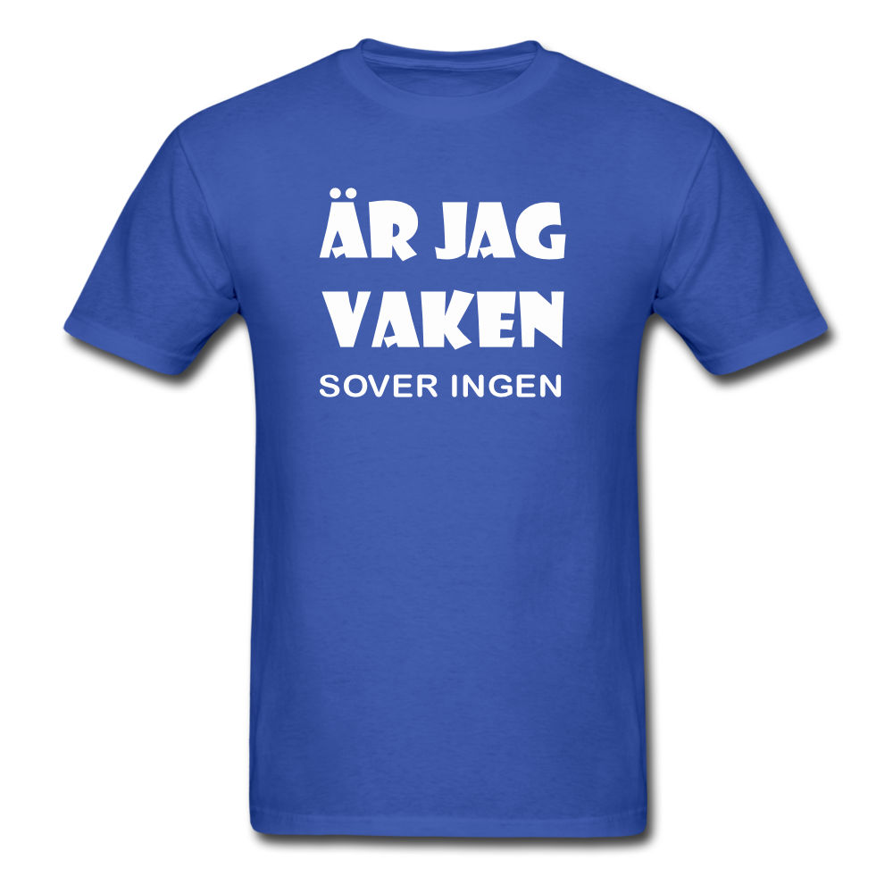 Barn T-shirt - Är jag vaken, sover ingen