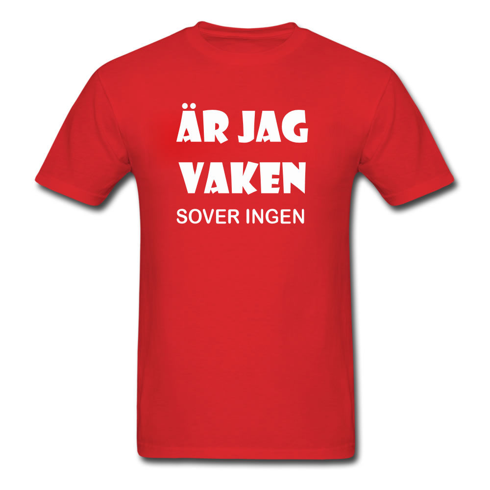 Barn T-shirt - Är jag vaken, sover ingen - 2