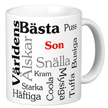Mugg - Världens bästa son