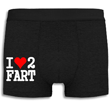 Boxershorts - I Love 2 FART
