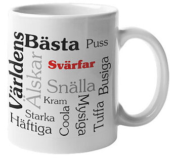 Mugg - Världens bästa svärfar