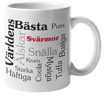 Mugg - Världens bästa svärmor