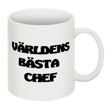 Mugg - Världens bästa chef