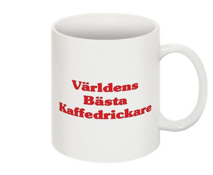 Mugg - Världens bästa kaffedrickare