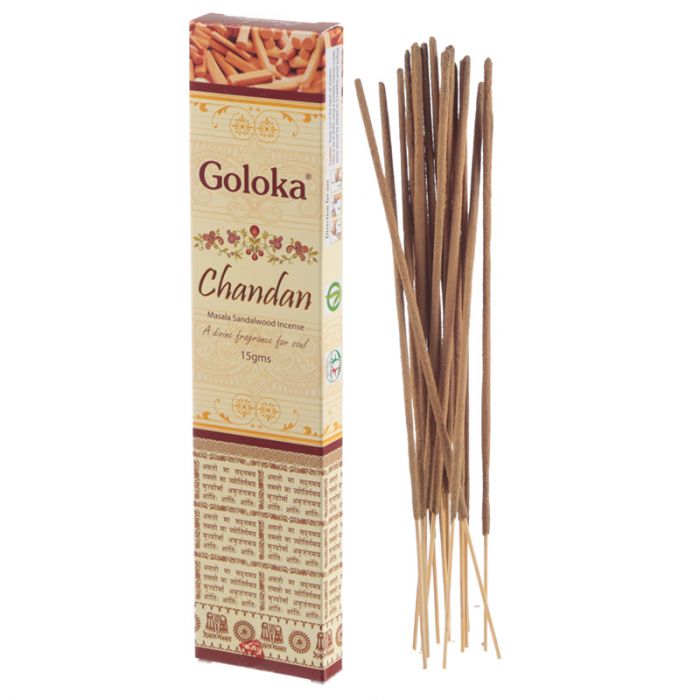Rökelsestickor, Goloka, Chandan - Sandalwood