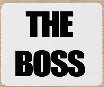 Musmatta - The Boss, 22 x 18 cm