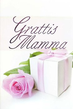 Mini kort - Grattis mamma