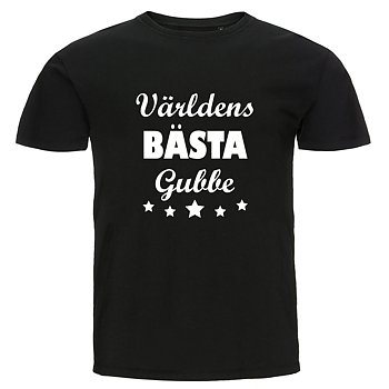 T-shirt - Världens bästa gubbe