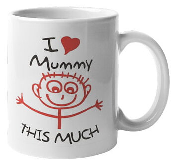 Mugg - I Love Mummy this much