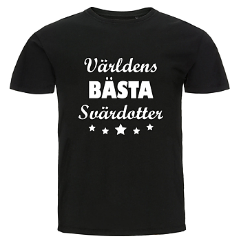 T-shirt - Världens bästa svärdotter