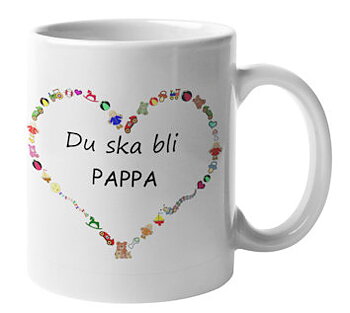 Mugg - Du ska bli pappa