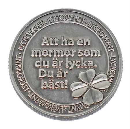 Lyckomynt - Världens bästa mormor