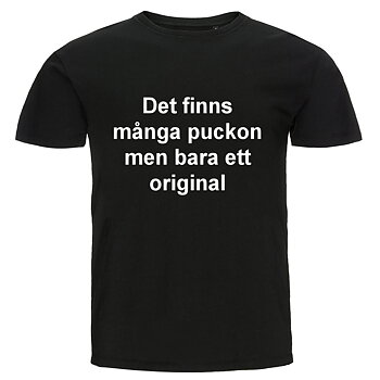 T-shirt - Det finns många puckon men bara ett original
