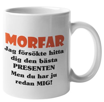 Mugg - Morfar presenten
