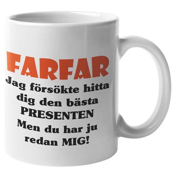 Mugg - Farfar presenten