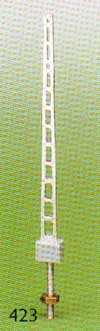 Luftledningsstolpe N, utan utr