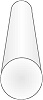 Rundstång 2.0 mm, 35 cm (6st)