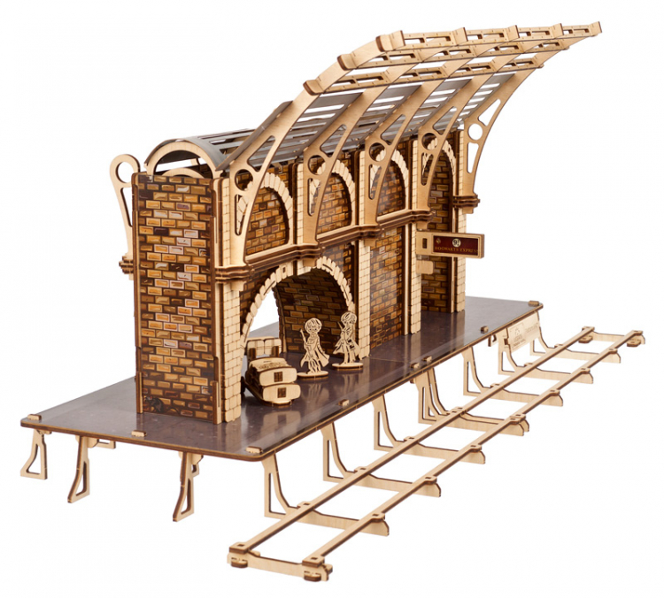 Ugears Plattform 9 ¾ 'Harry Potter', 3D Pussel