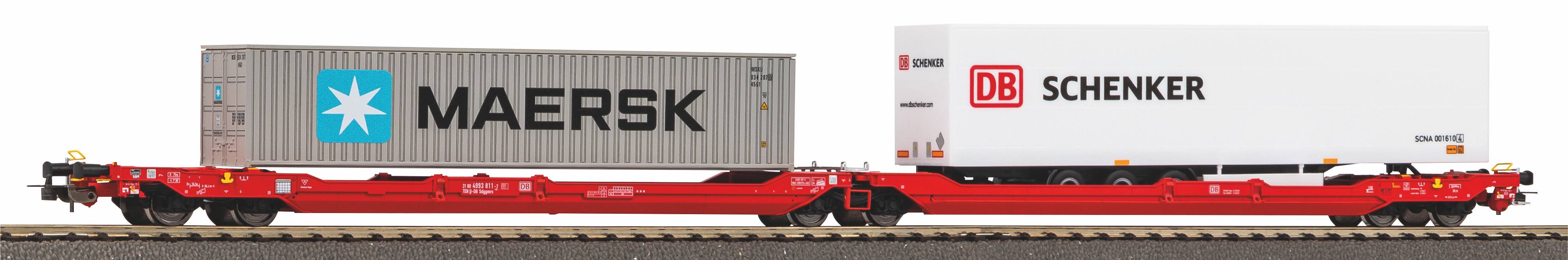 C-vagn T3000e m. container DB - 2