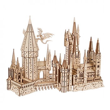 Ugears Hogwarts 'Harry Potter', 3D Pussel