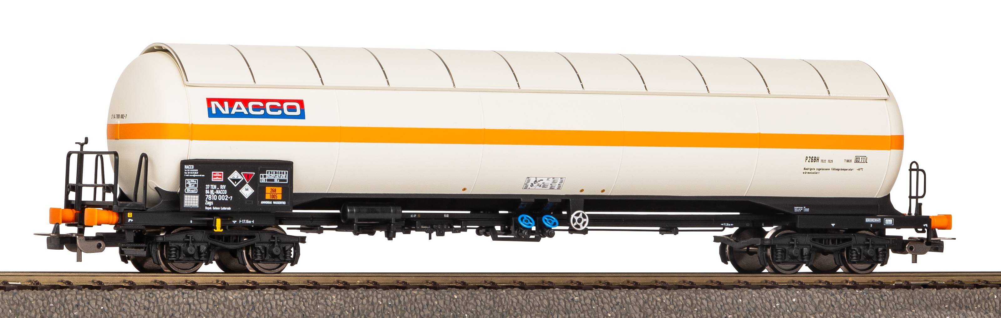 Gastankvagn m. solskydd 'Nacco